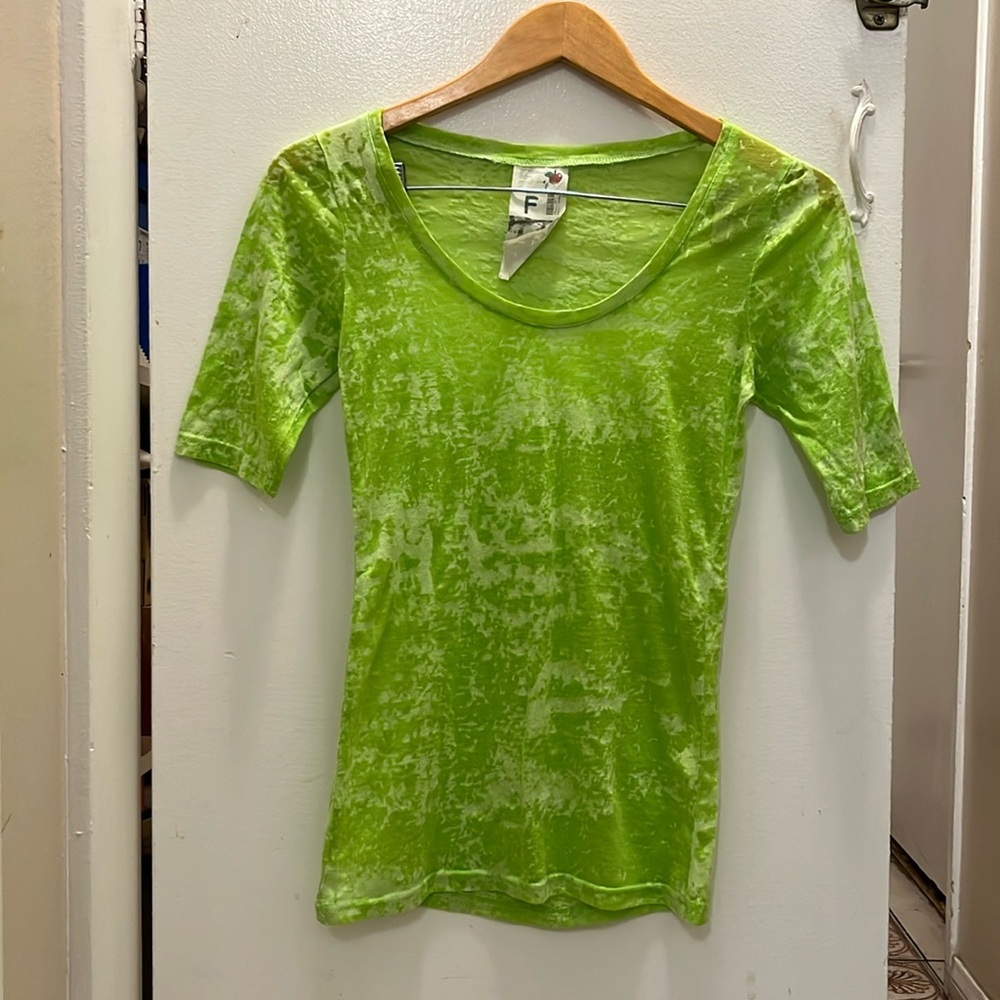 90s style tie-dye top